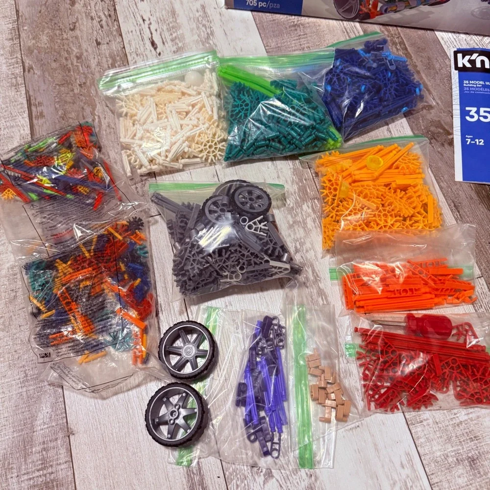 K'Nex 70 Model Building‎ Set Ages 7-12 Imagine STEAM Education Toy